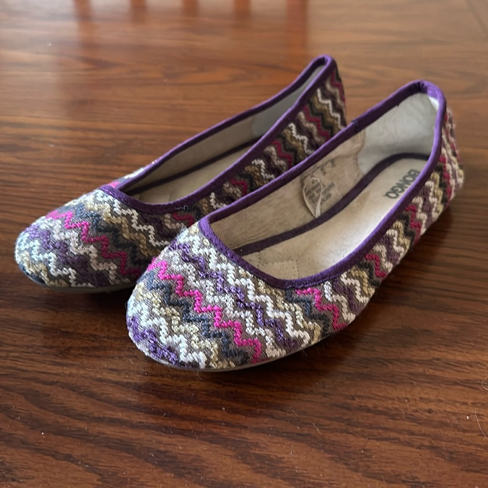 Bongo flats size 9